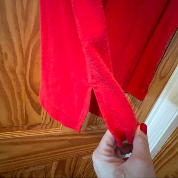 Jason Maxwell Red Sleeveless Blouse, Size 2X - Picture 4 of 6